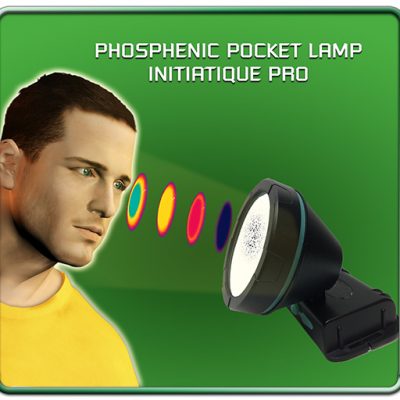 PHOSPHENIC POCKET LAMP INITIATIC + Ampoule à Phosphène + eBook Le Mixage Phosphénique